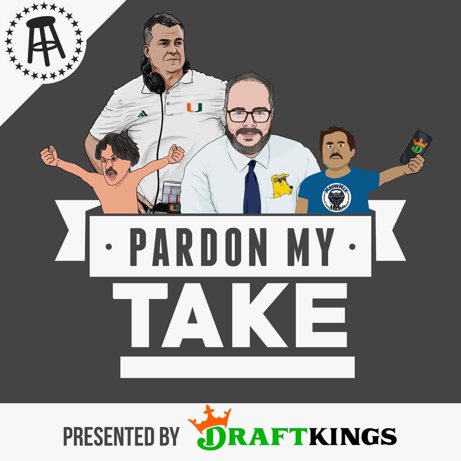 Miami HC Mario Cristobal, CFB With Tom Fornelli, Jerry From Meow Mix + Playoff Baseball, Jaguars Big Win And FAQ's by Barstool Sports