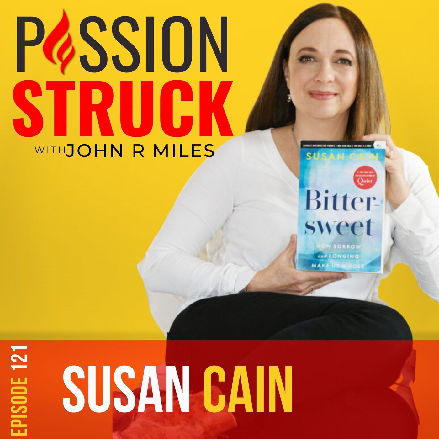 Susan Cain on: Bittersweet, the Happiness of the Melancholy, and How Sorrow Creates the Union Between Souls EP 121 by Passion Struck Network