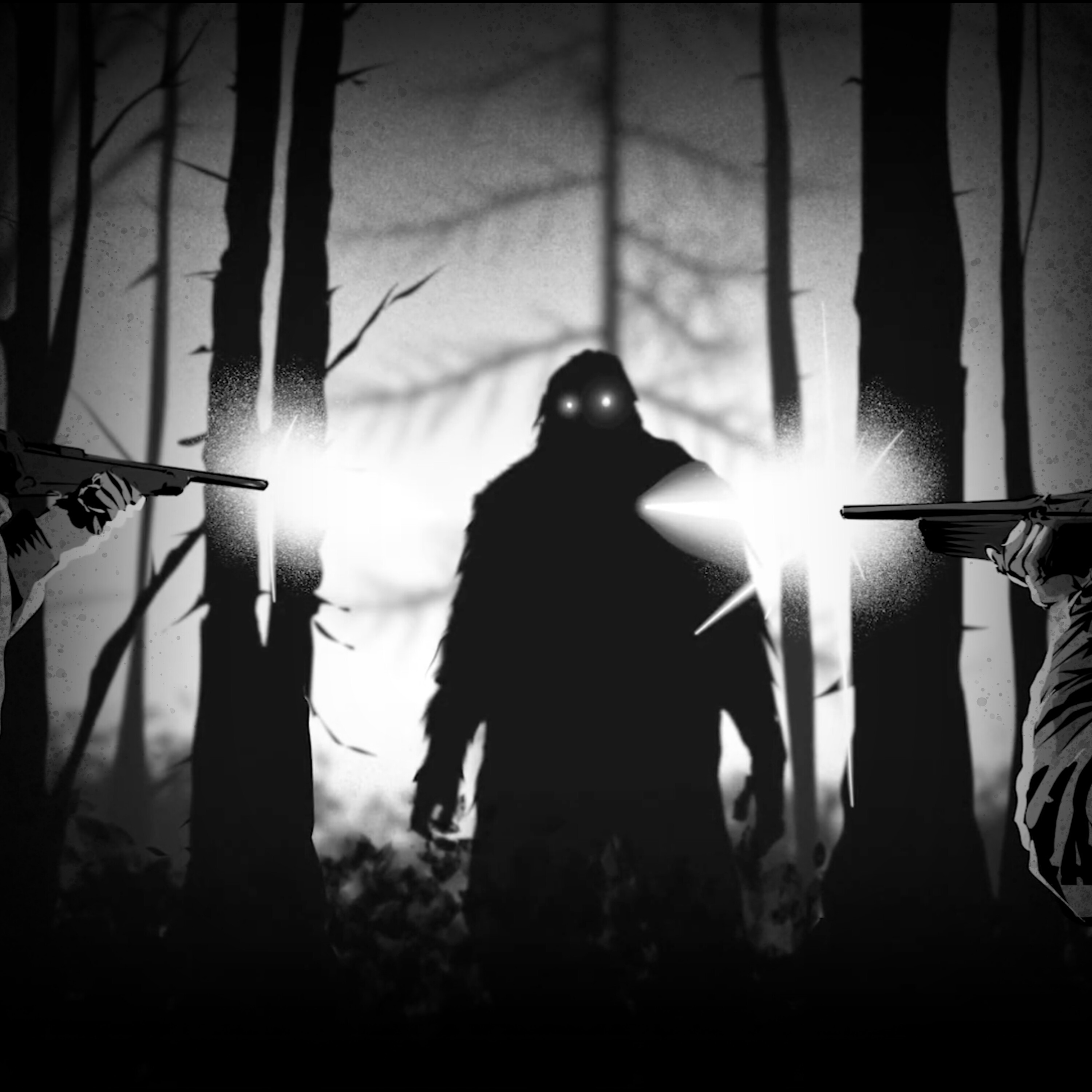 Stalked by Bigfoot by Ballen Studios