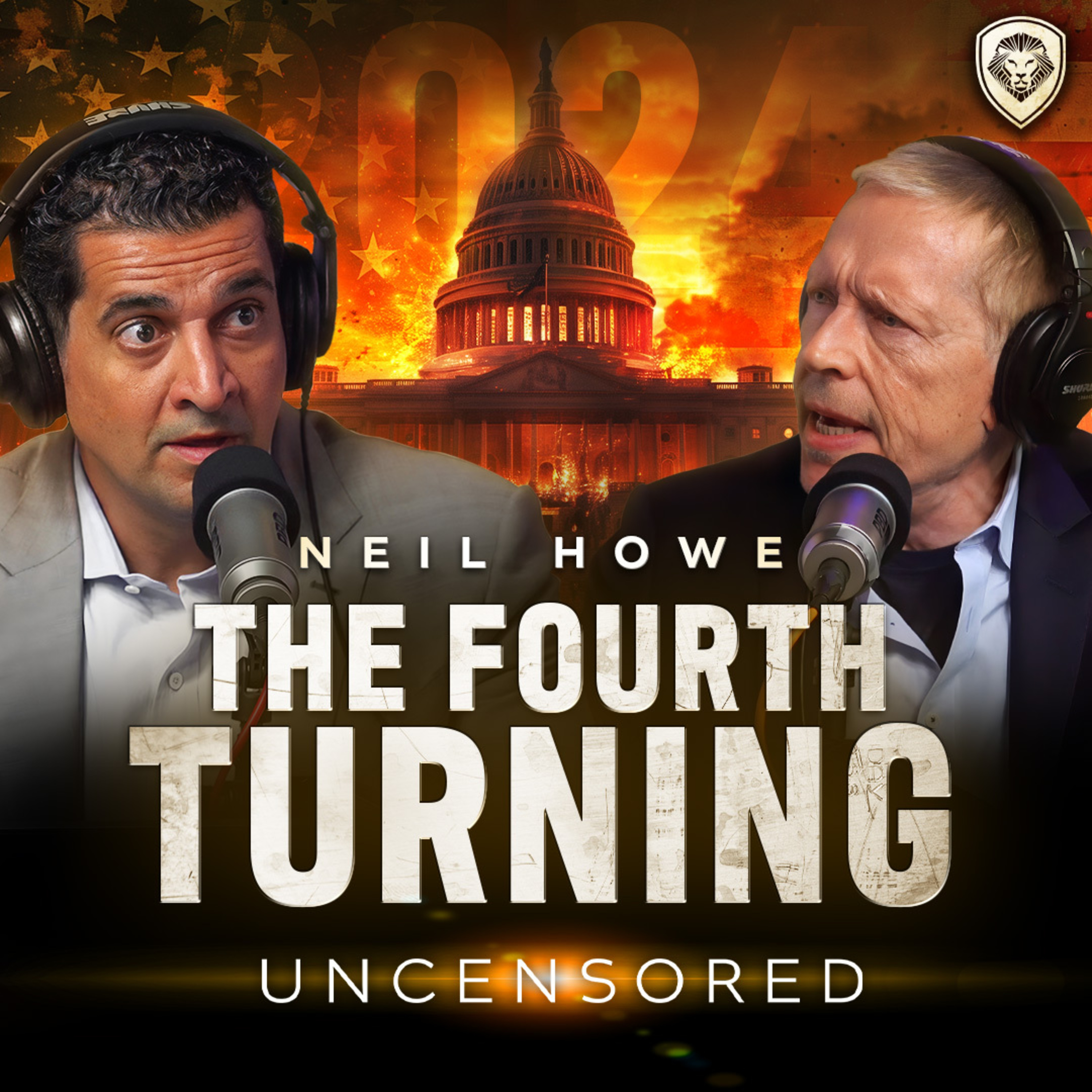 “History Comes In Patterns” Neil Howe: Civil War, Market Crashes, and The Fourth Turning | PBD Podcast | Ep. 441 by PBD Podcast