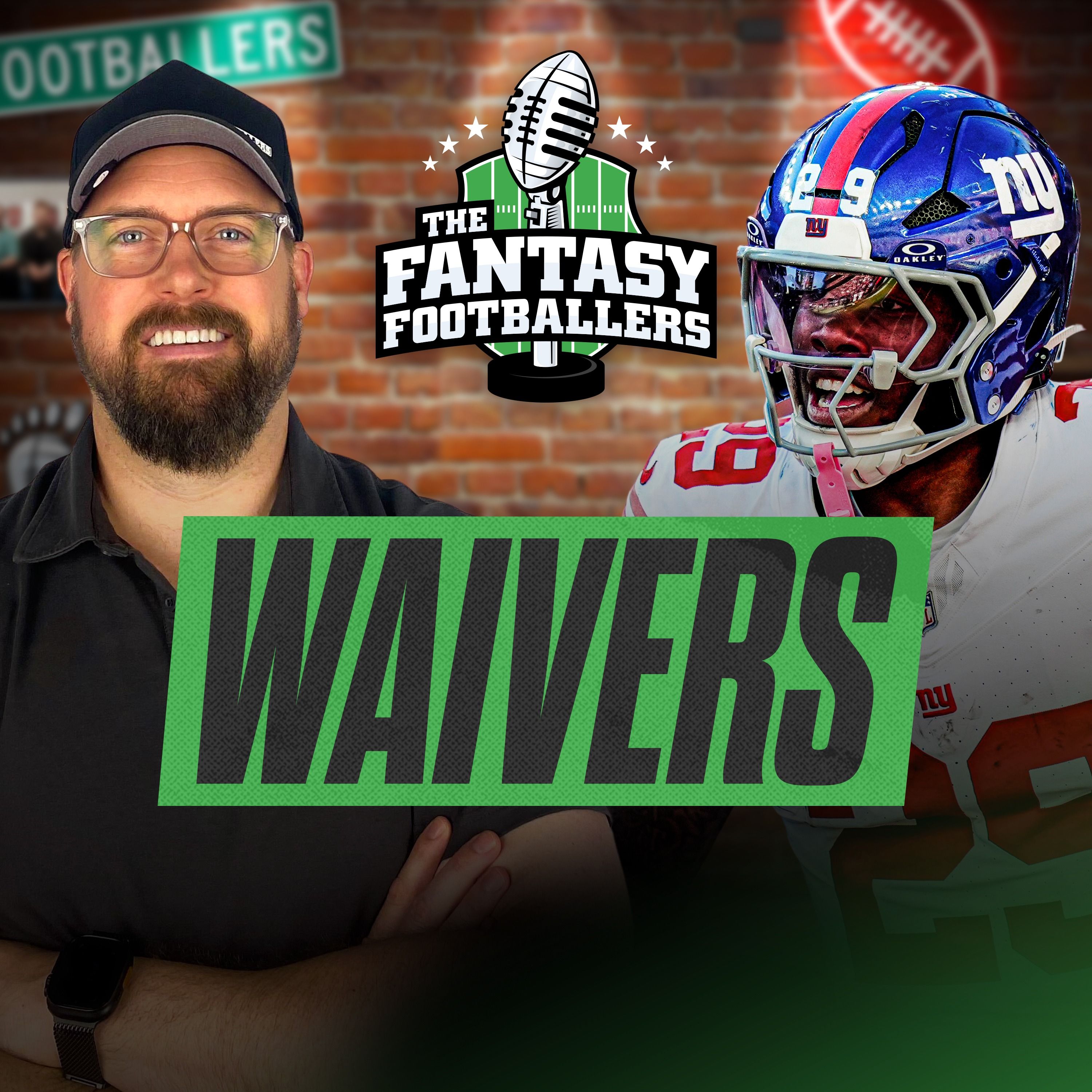 Week 9 Waivers & Streamers + Mr. Bigglesworth Joins - Fantasy Football Podcast for 10/28 by The Fantasy Footballers