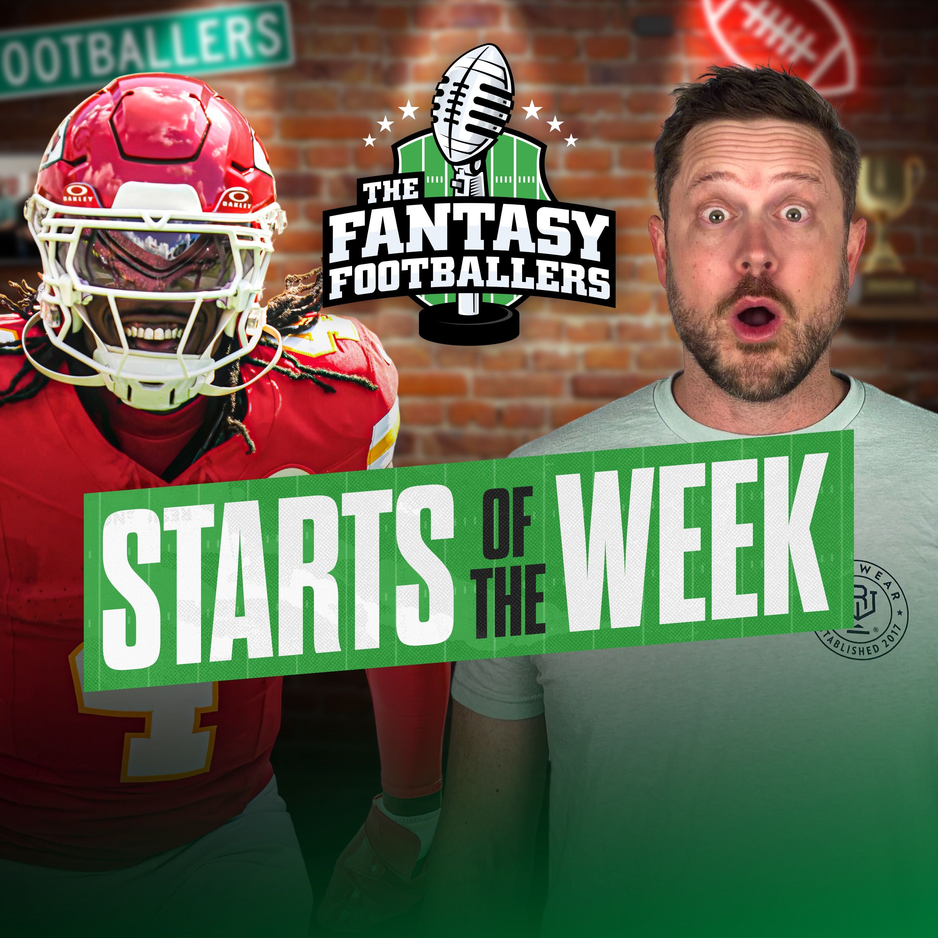 Starts of the Week + Week 7 Breakdown, Weather Worries - Fantasy Football Podcast for 10/16 by The Fantasy Footballers