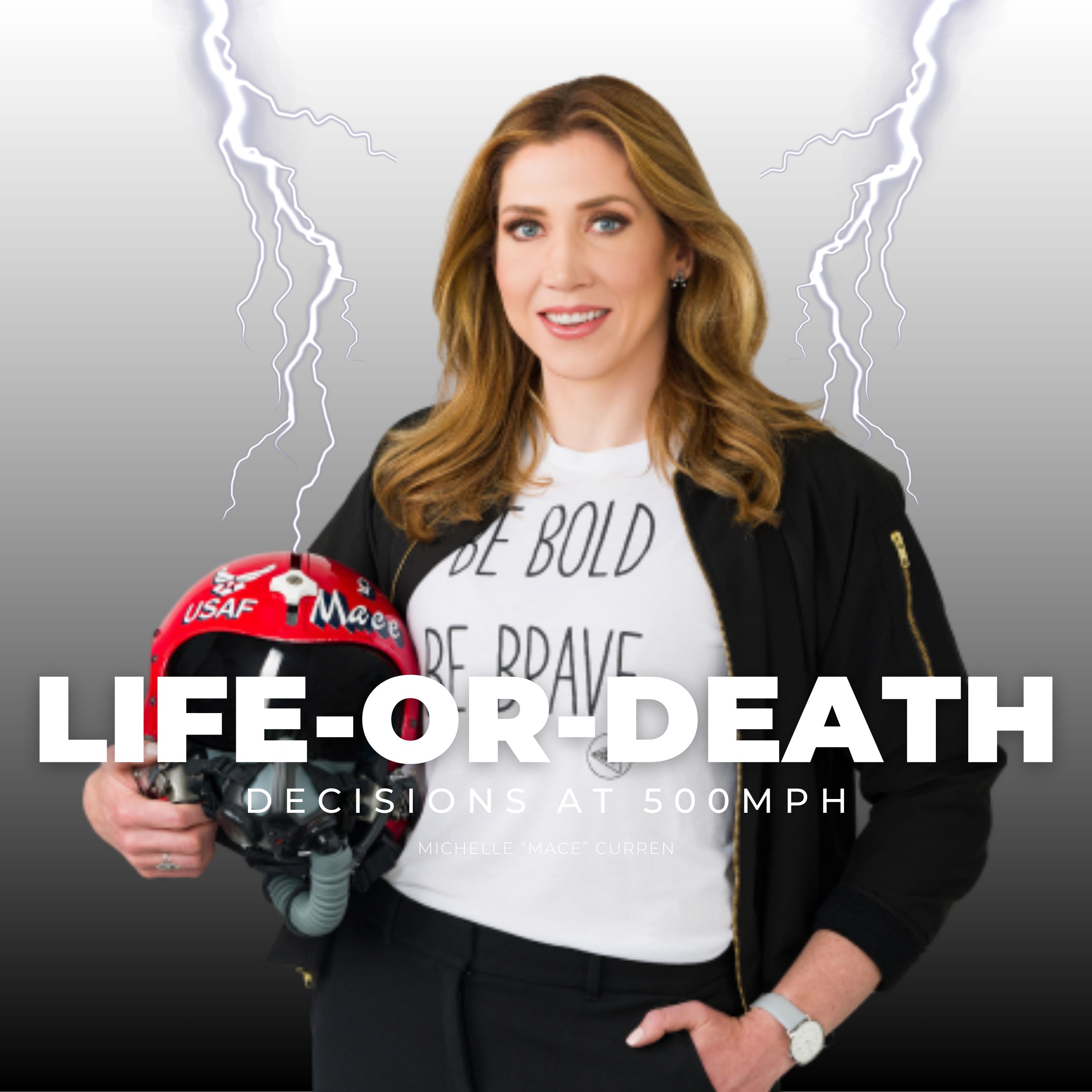 How This Fighter Pilot Makes Life-or-Death Decisions at 500 MPH | Michelle "Mace" Curran by Bleav + Ryan Hanley