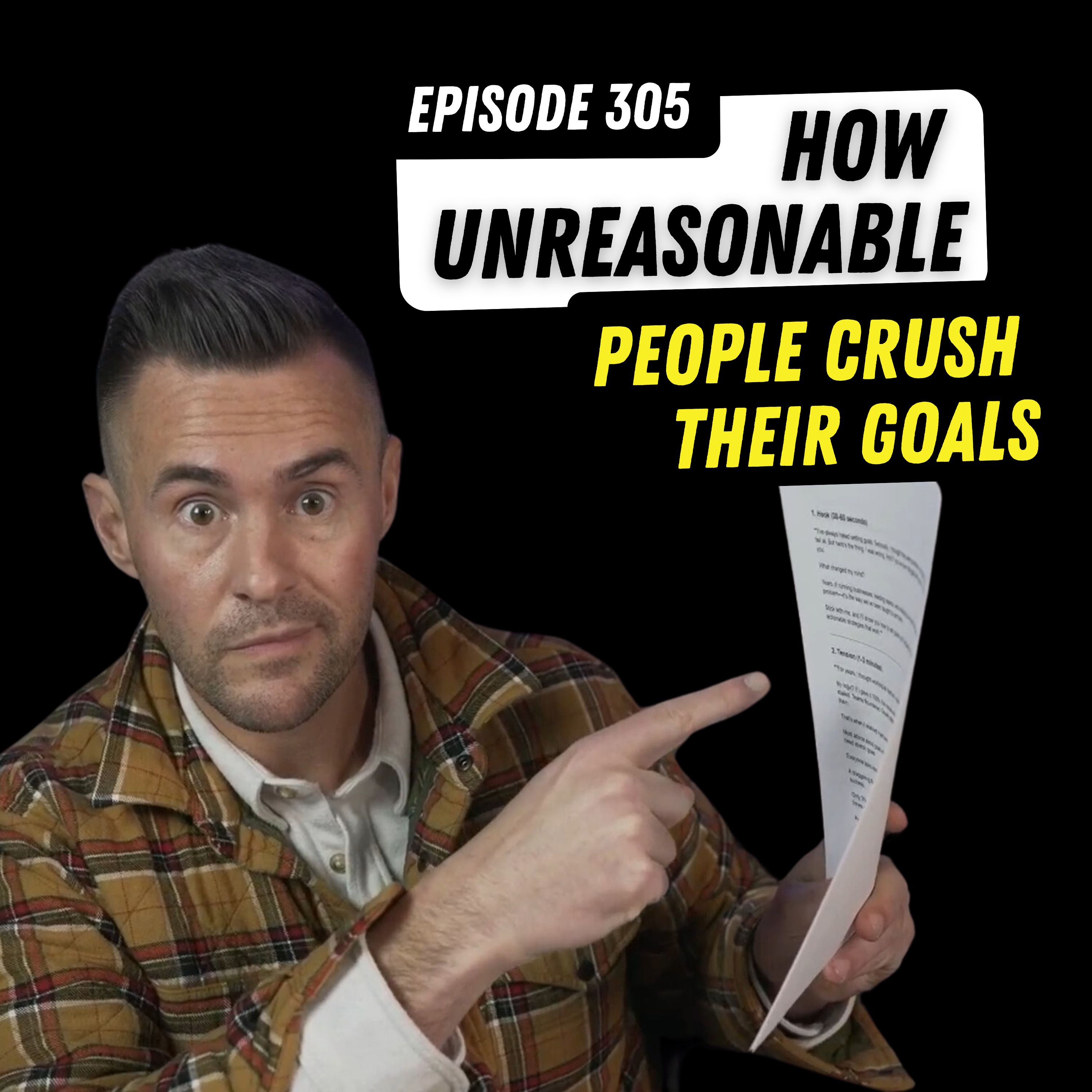 The Unreasonable Guide to Crushing Your 2025 Goals by Bleav + Ryan Hanley