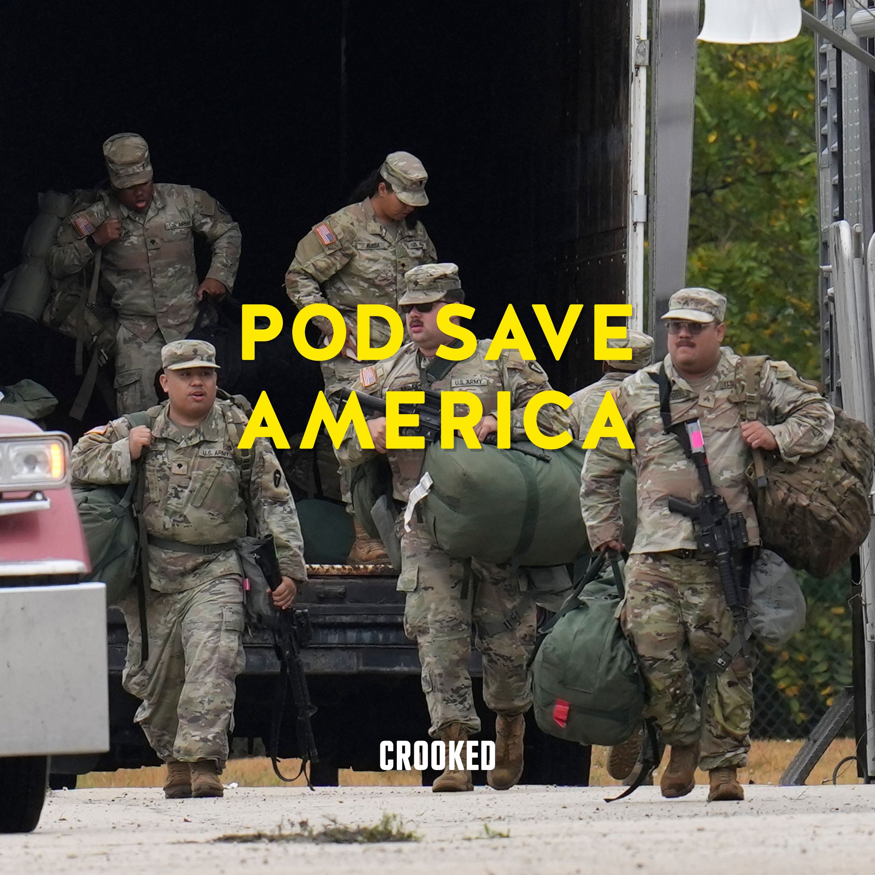 President of Peace Invades Chicago (feat. JB Pritzker) by Dan Pfeiffer, Jon Favraeu