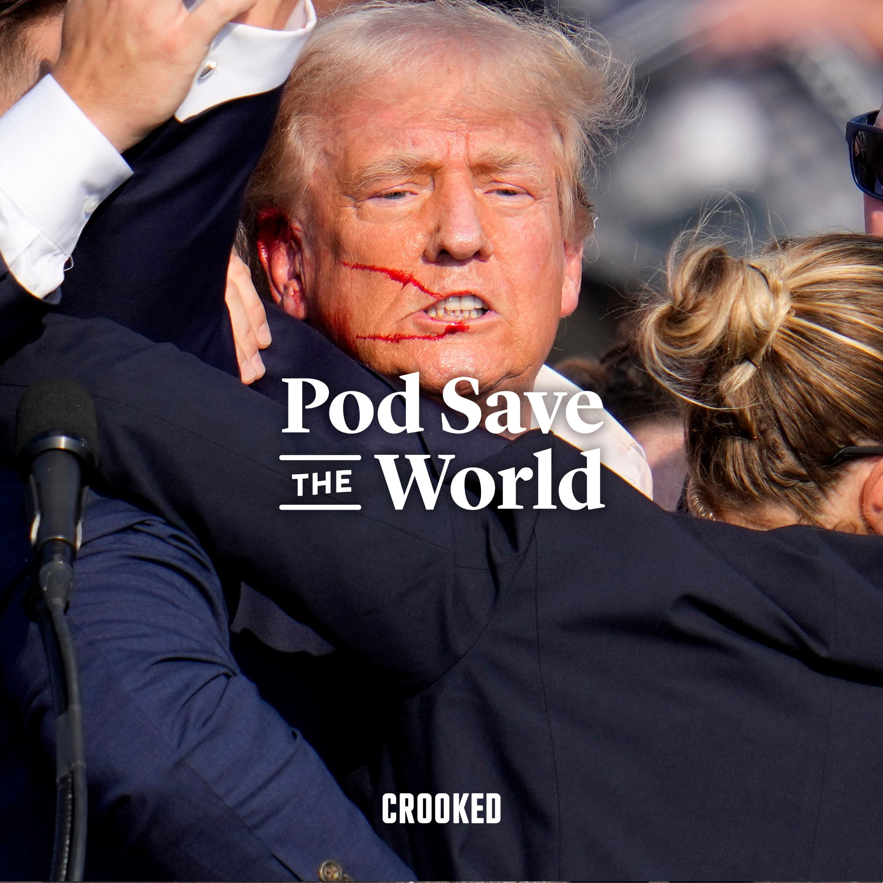 World Reacts to Trump Assassination Attempt by Crooked Media