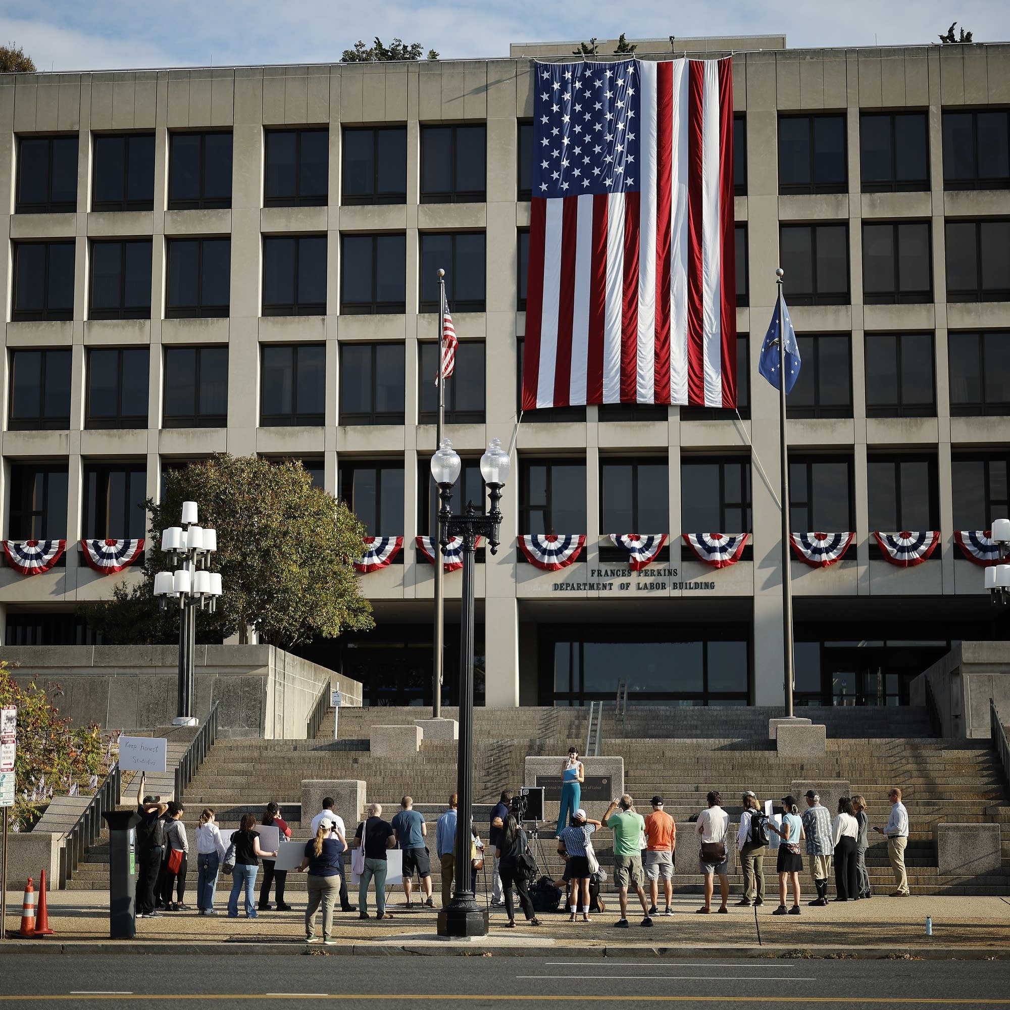 How's that BLS data coming along?