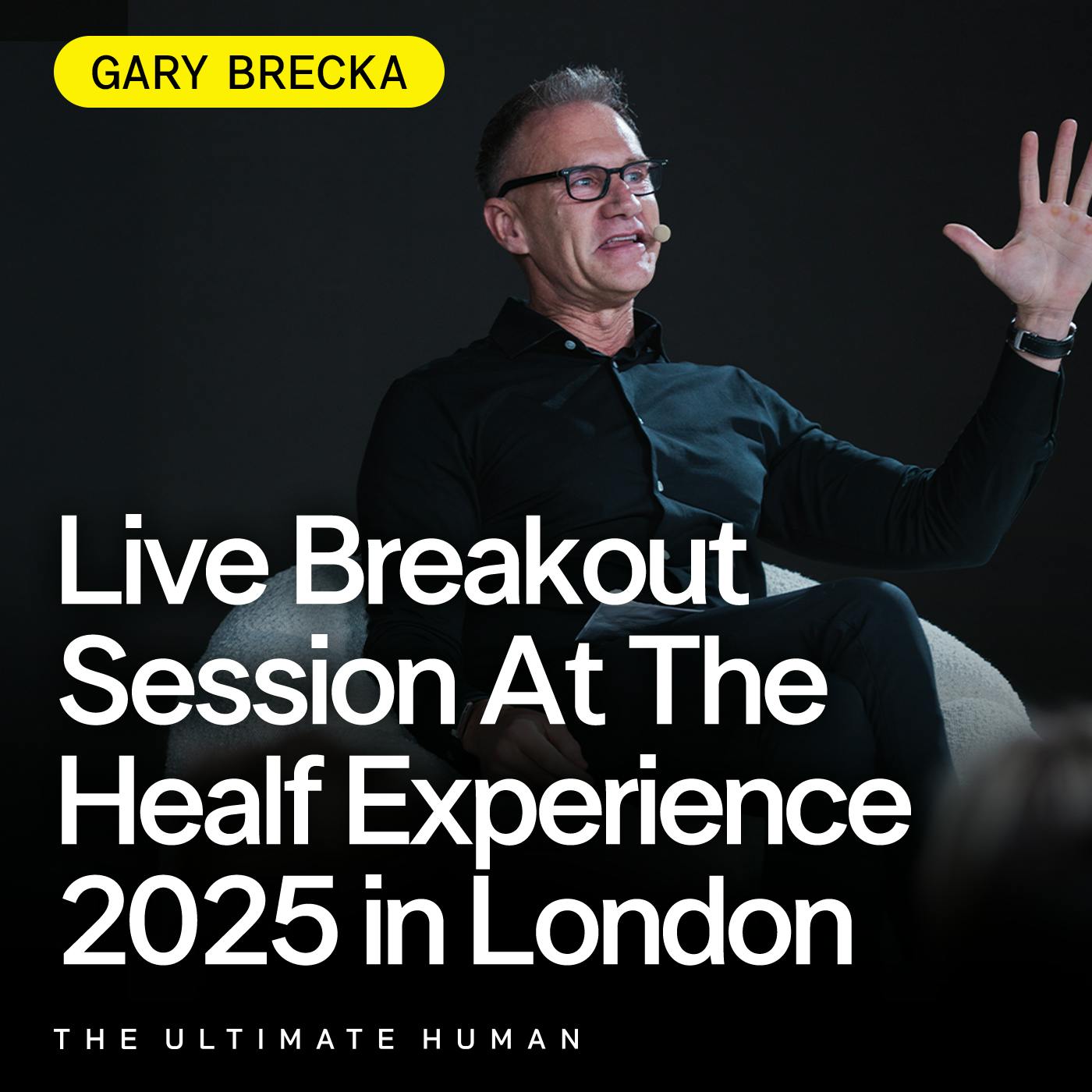 210. Gary Brecka Live At The Healf Experience 2025 In London: Hydrogen Water and Amino Acids by Gary Brecka