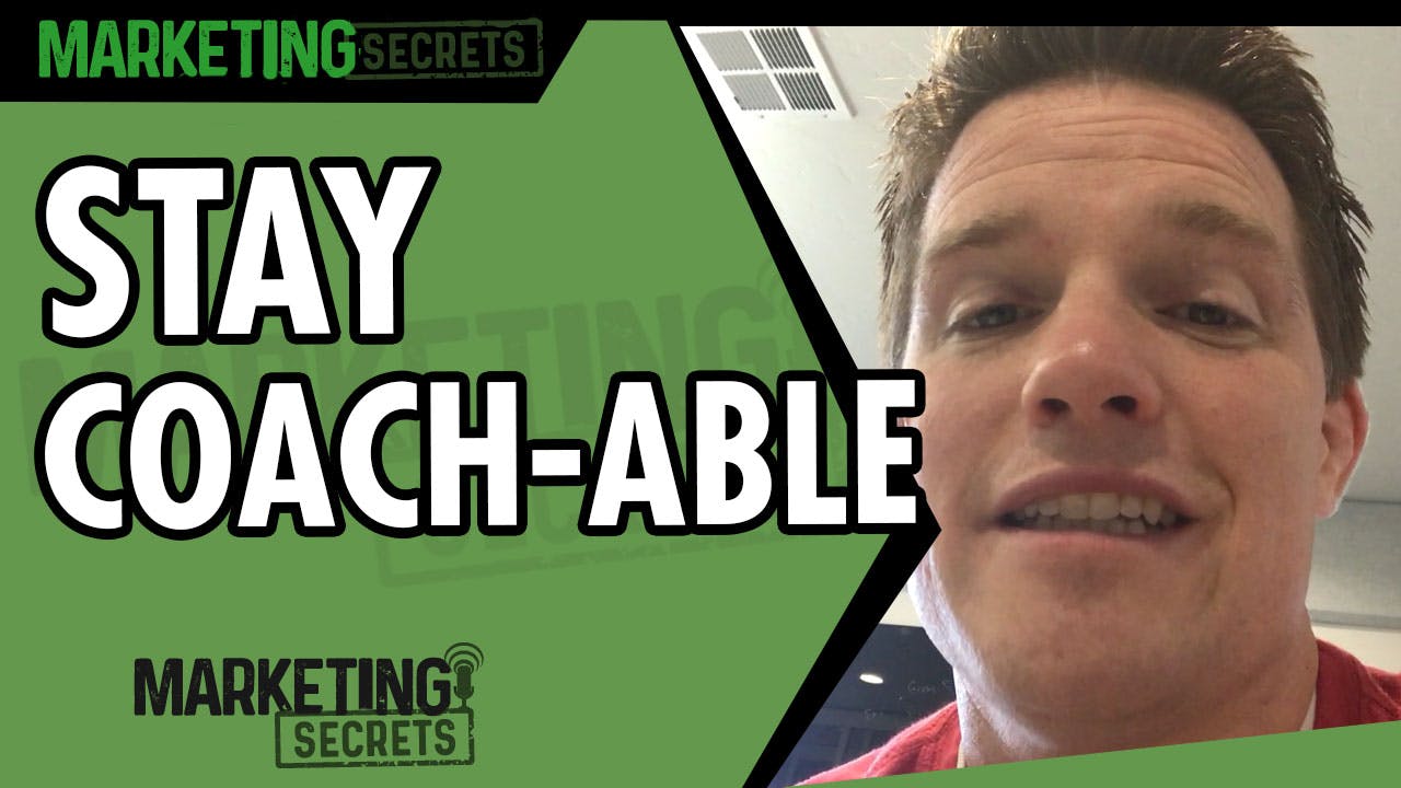 Stay Coach-able by Russell Brunson | YAP Media