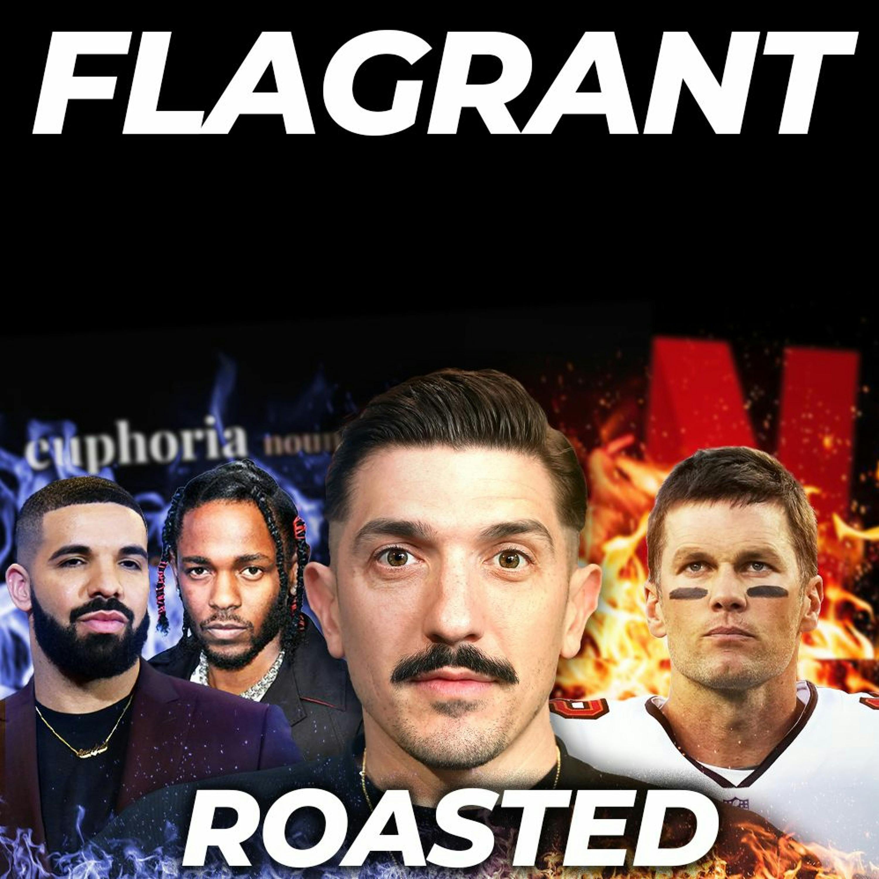 Kendrick Fires Back & Schulz is Roasting Tom Brady by Andrew Schulz's Flagrant with Akaash Singh