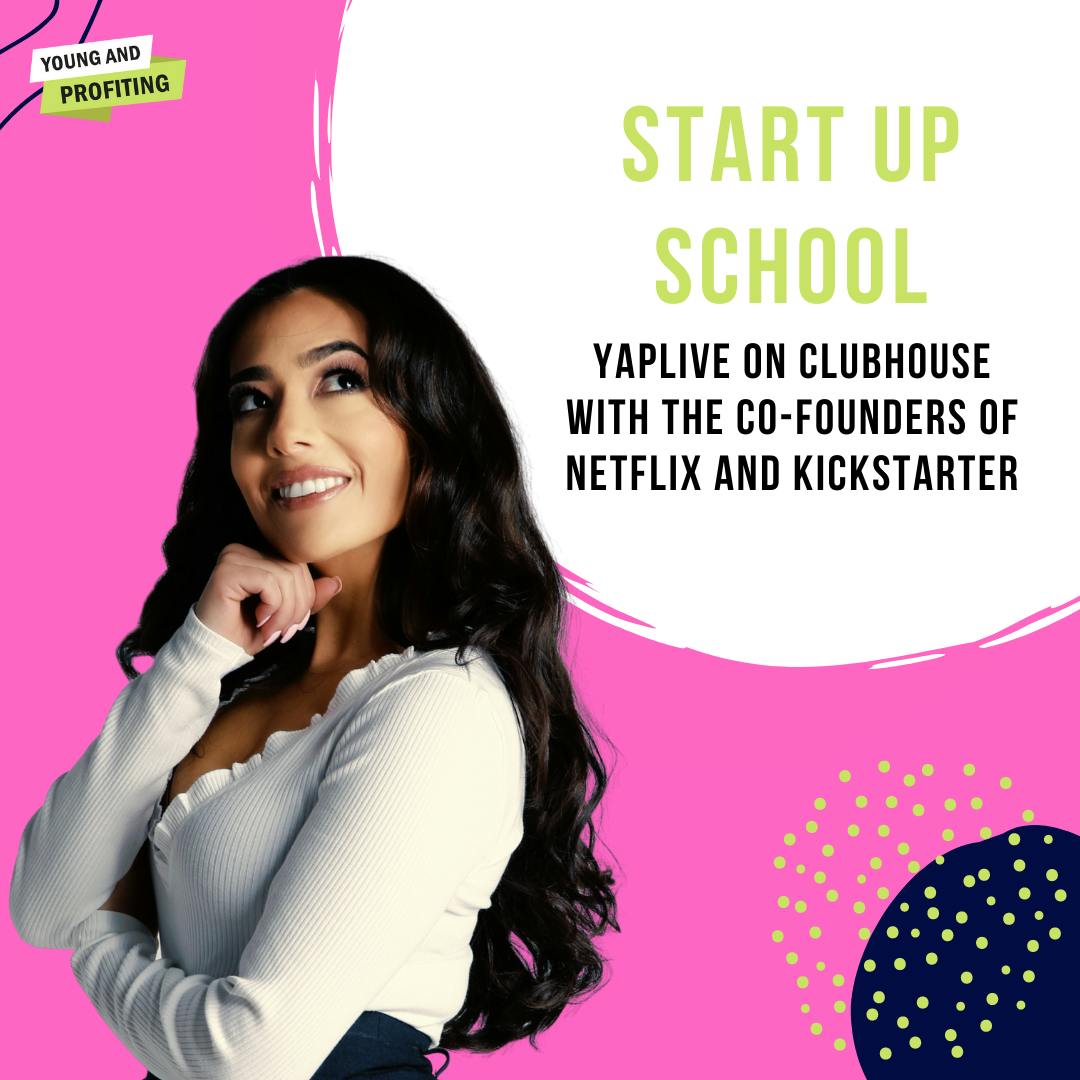 YAPLive: Start Up School with Netflix and Kickstarter Founders, Marc Randolph and Yancey Strickler | Uncut Version by Hala Taha | Entrepreneurship, Sales, Marketing | YAP Media Network