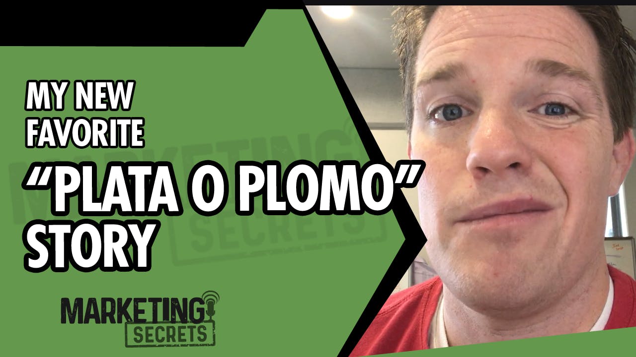 My New Favorite "Plata O Plomo" Story by Russell Brunson | YAP Media