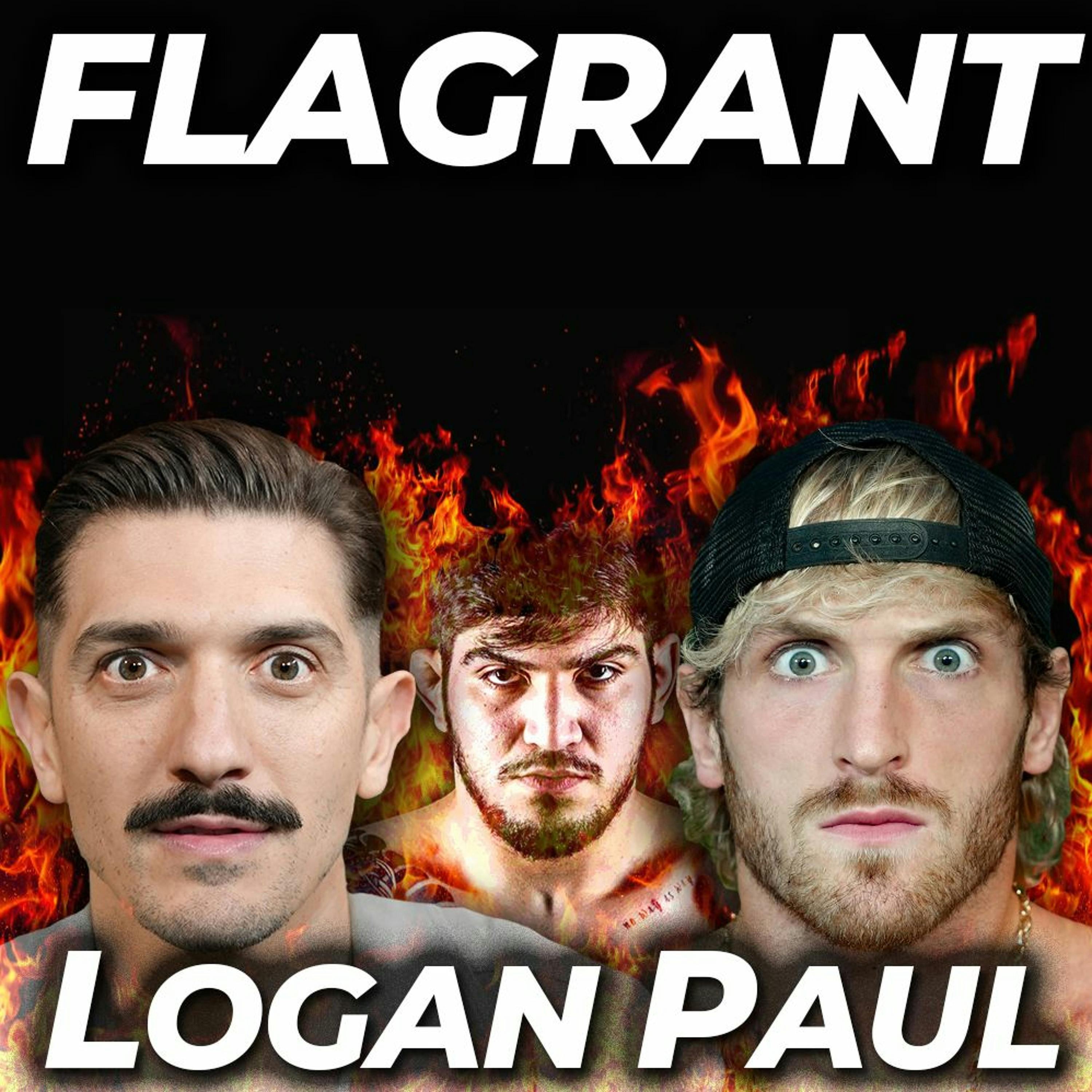 Logan Paul on Dillon Danis, JiDion Beef, and McGregor $2 MILLION Bet by Andrew Schulz's Flagrant with Akaash Singh