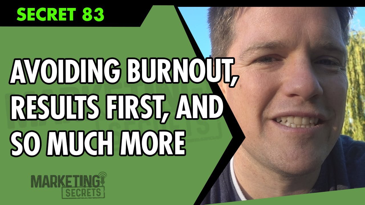 Avoiding Burnout, Results First, And So Much More by Russell Brunson | YAP Media