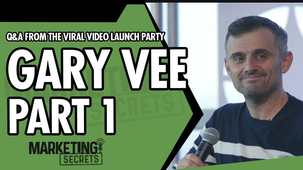 Gary Vee Q&A From The Viral Video Launch Party - Part 1 by Russell Brunson | YAP Media