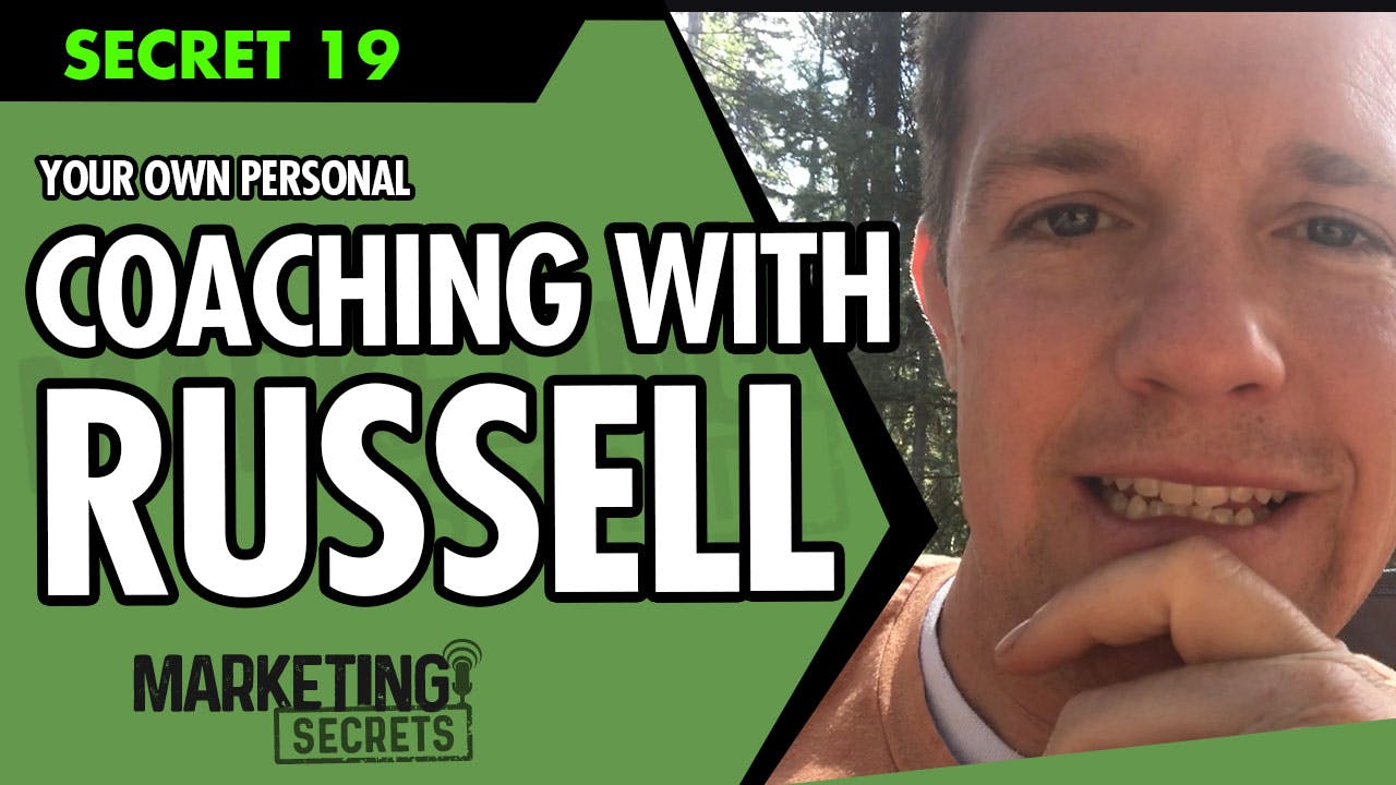 Your Own Personal Coaching Session With Russell by Russell Brunson | YAP Media