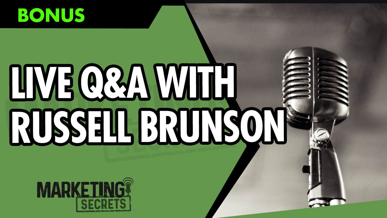 Live Q&A With Russell Brunson by Russell Brunson | YAP Media