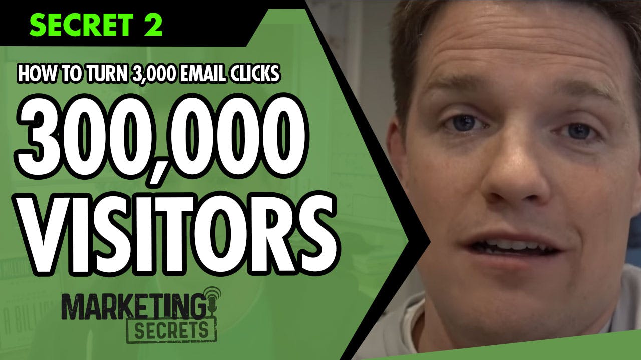 How To Turn 3,000 Email Clicks Into 300,000 Visitors by Russell Brunson | YAP Media
