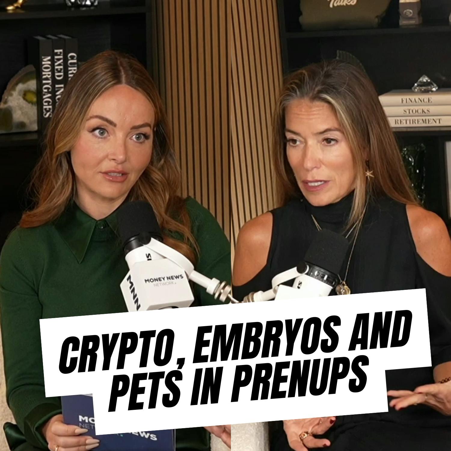From Crypto to Embryos and Pets: What You Can and Can't Put in a Prenup with Laura Wasser by Money News Network