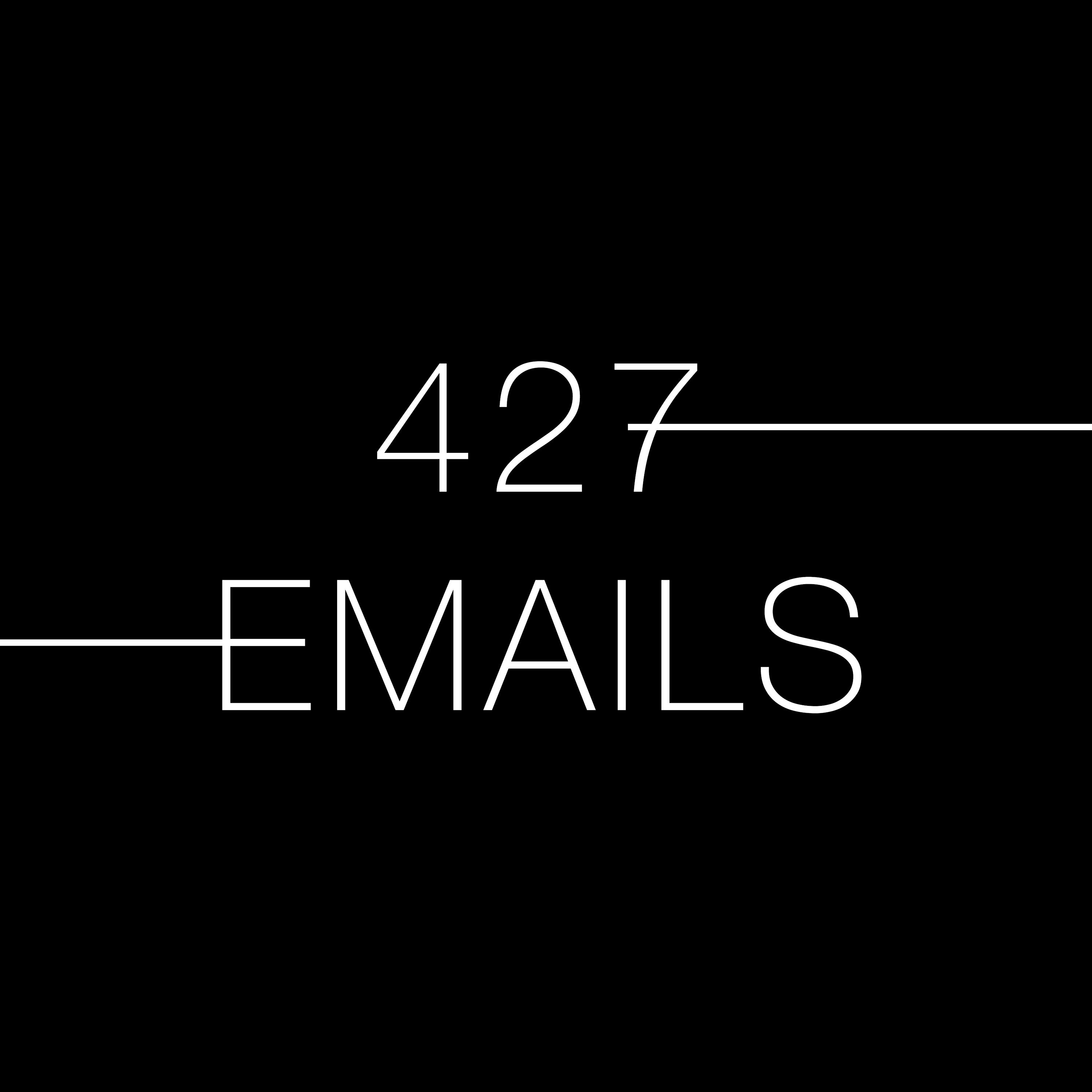 427 Emails by Vox Media Podcast Network