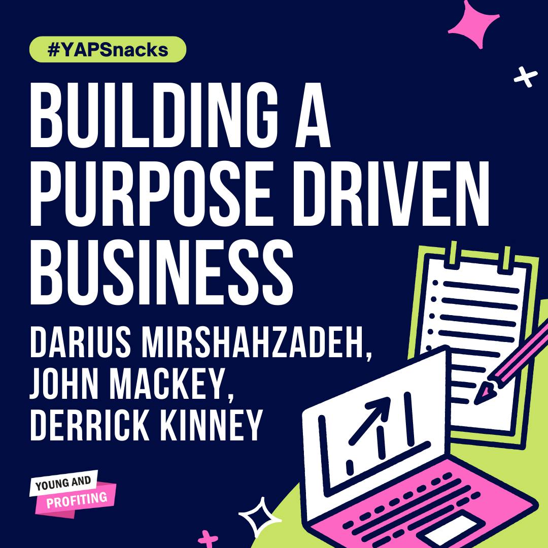 Building a Purpose-Driven Business | Entrepreneurship | YAPSnacks by Hala Taha | Entrepreneurship, Sales, Marketing | YAP Media Network