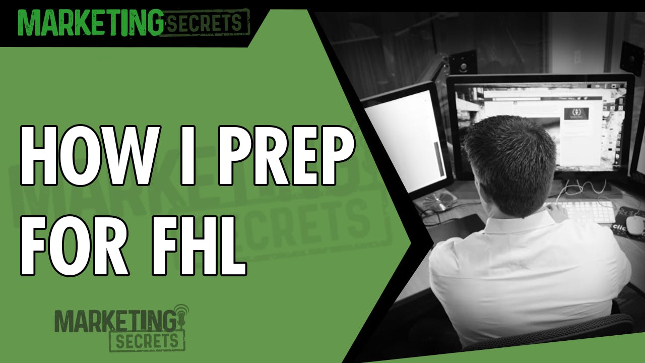 How I Prep For FHL by Russell Brunson | YAP Media