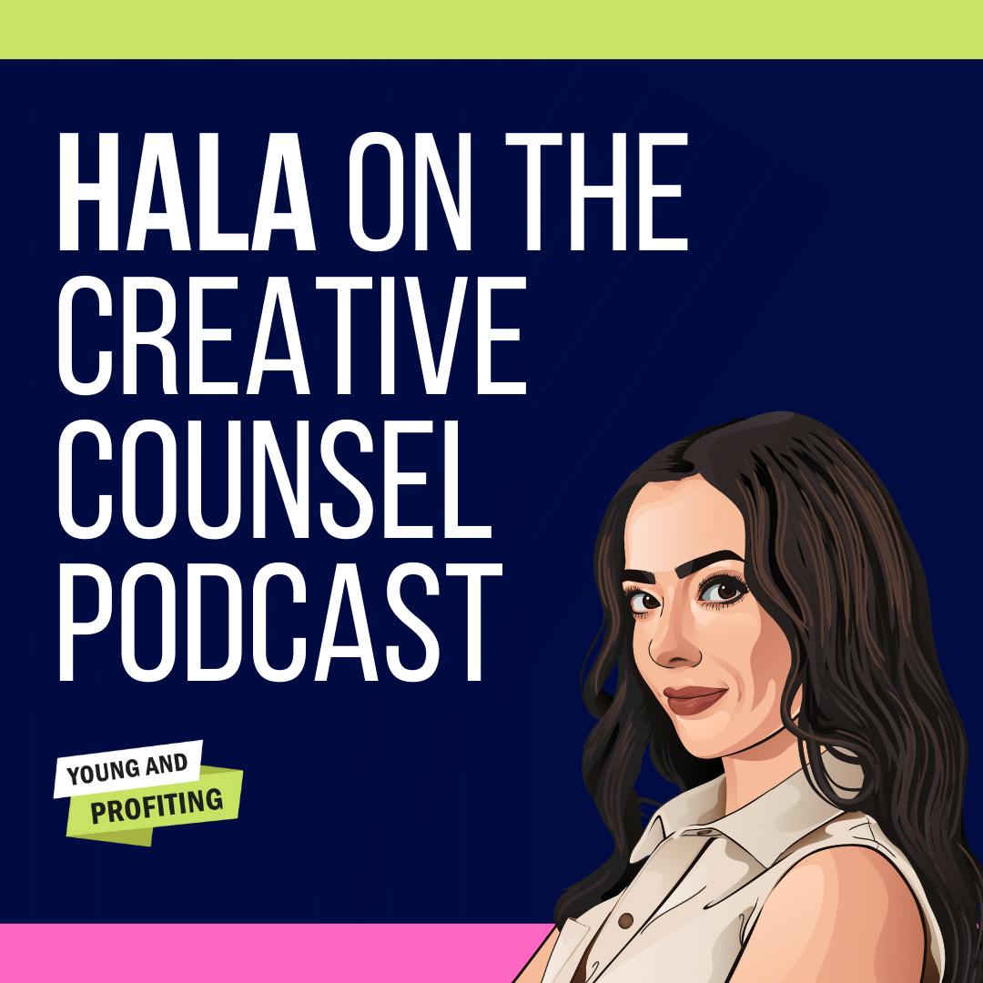 Hala Taha: How I Built A Personal Brand And Massive Following On LinkedIn and YAP Podcast (Creative Counsel Podcast) by Hala Taha | Entrepreneurship, Sales, Marketing | YAP Media Network