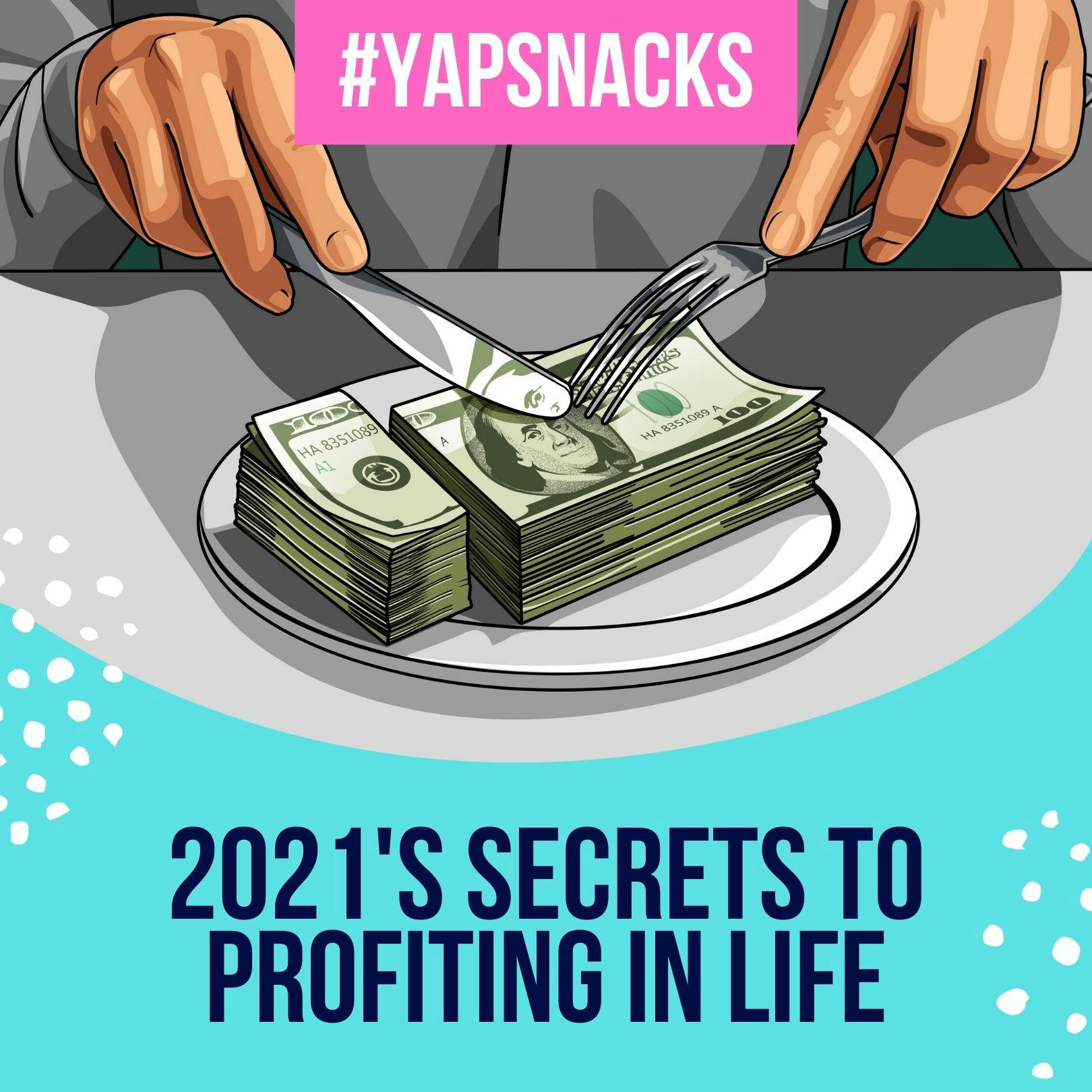YAPSnacks: 2021's Secrets To Profiting In Life - Purpose, Priorities and Balance | Part 1 by Hala Taha | Entrepreneurship, Sales, Marketing | YAP Media Network