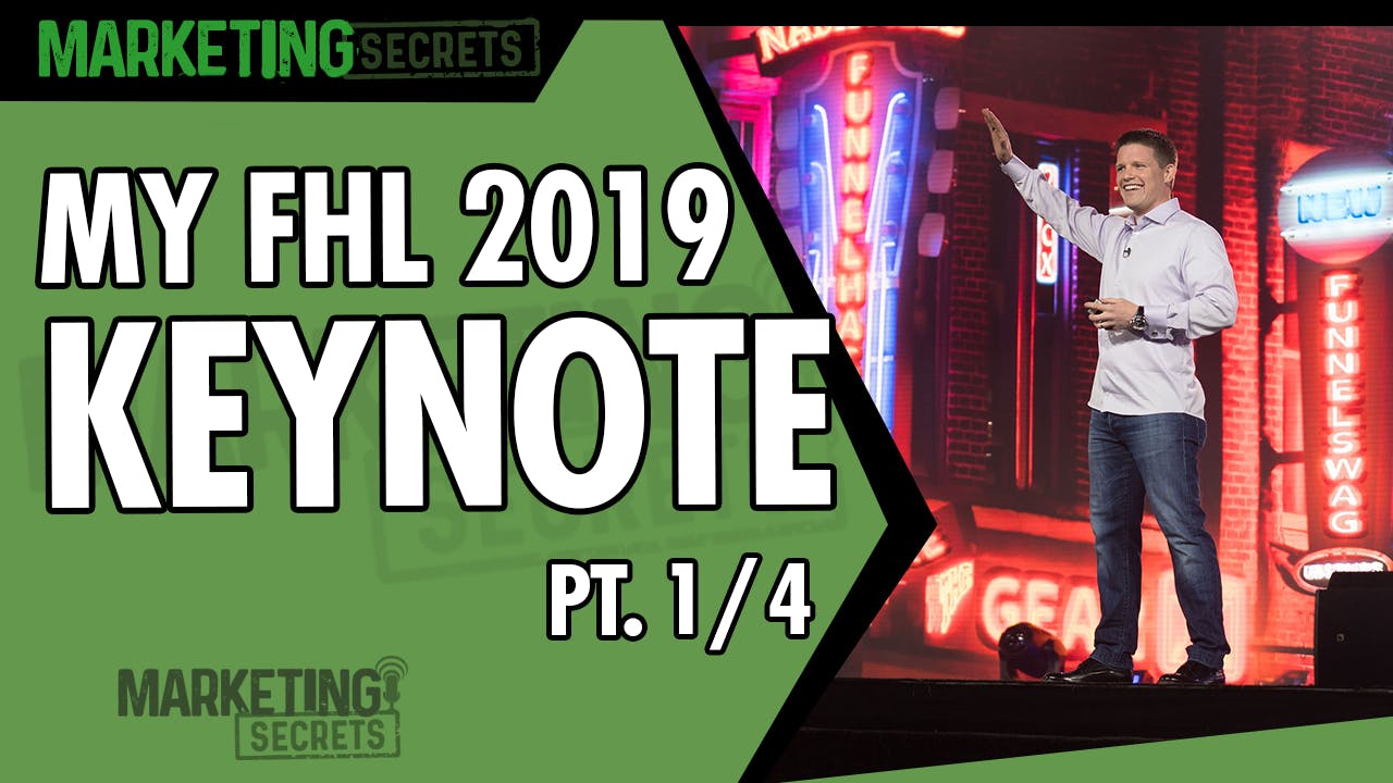 My Funnel Hacking Live Keynote Presentation - Part 1 of 4 by Russell Brunson | YAP Media