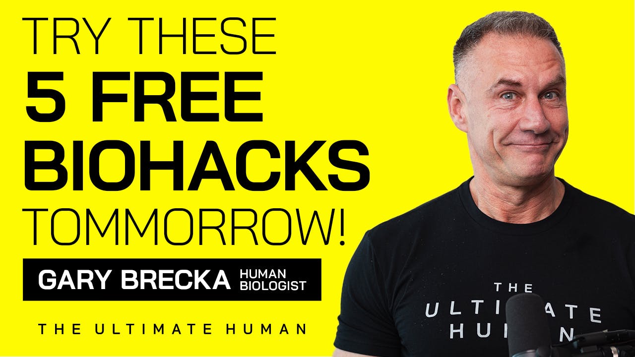 186. Top 5 Free Biohacks You Can Start Doing Tomorrow Morning! by Gary Brecka