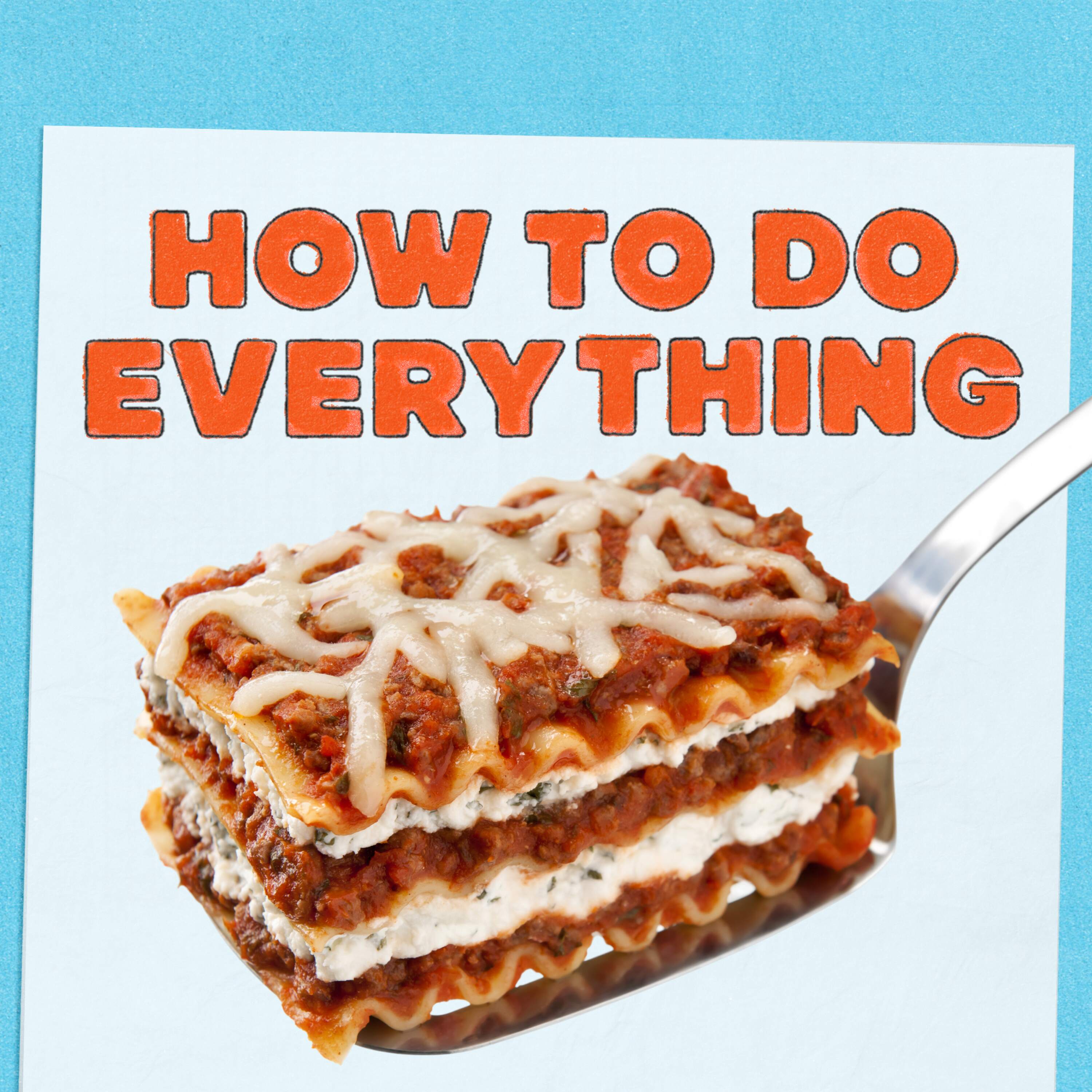 HTDE: How To Make Lasagna Without An Oven, with Peter Sagal by NPR