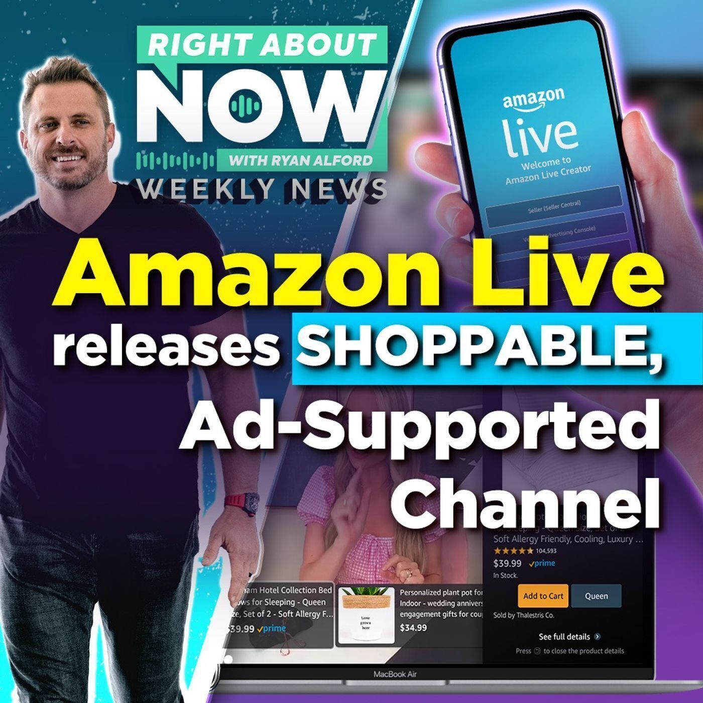 The Week of May 3 |  Amazon Live Releases Shoppable Ad-Supported Channel