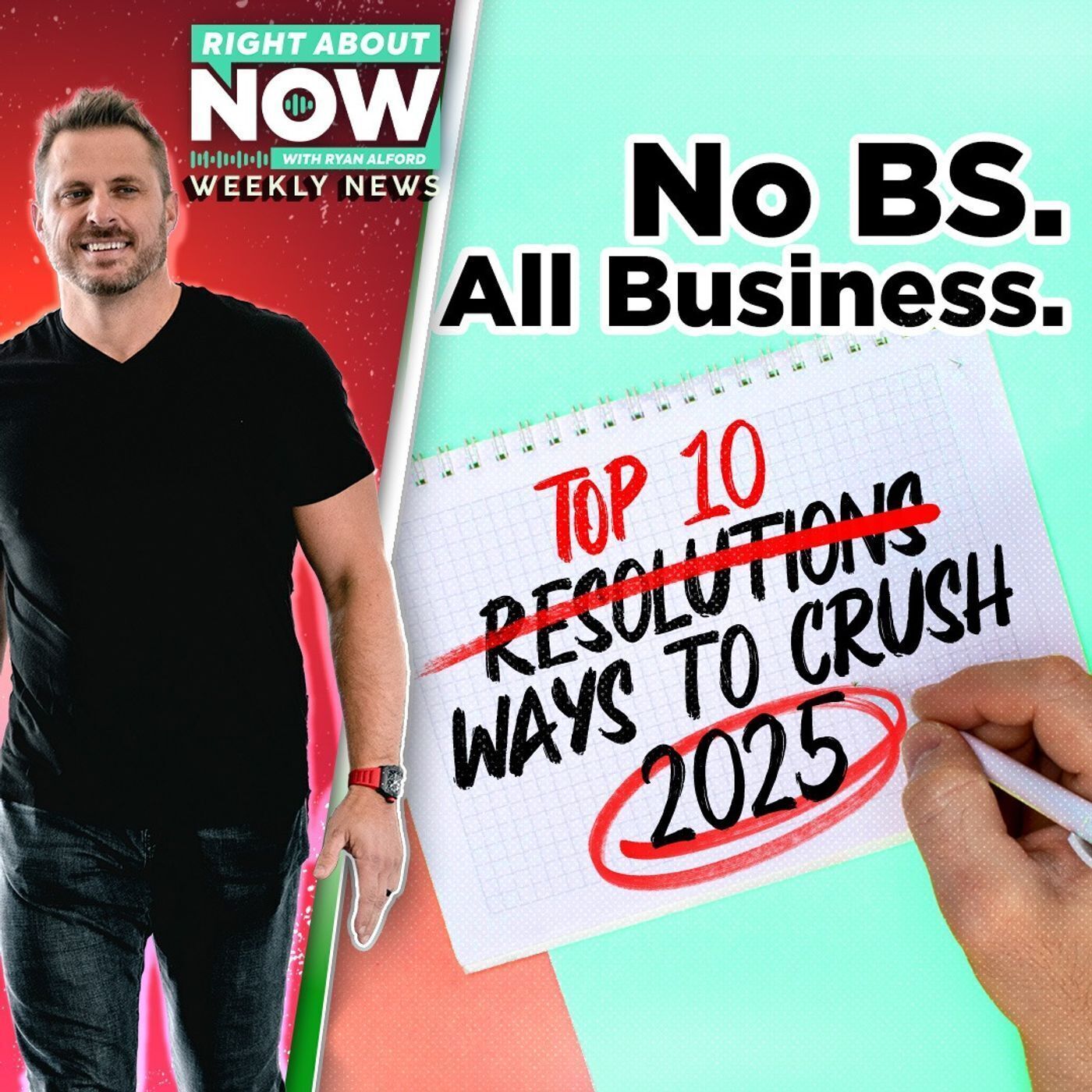 No BS. All Business. Top 10 Resolutions Ways to Crush 2025