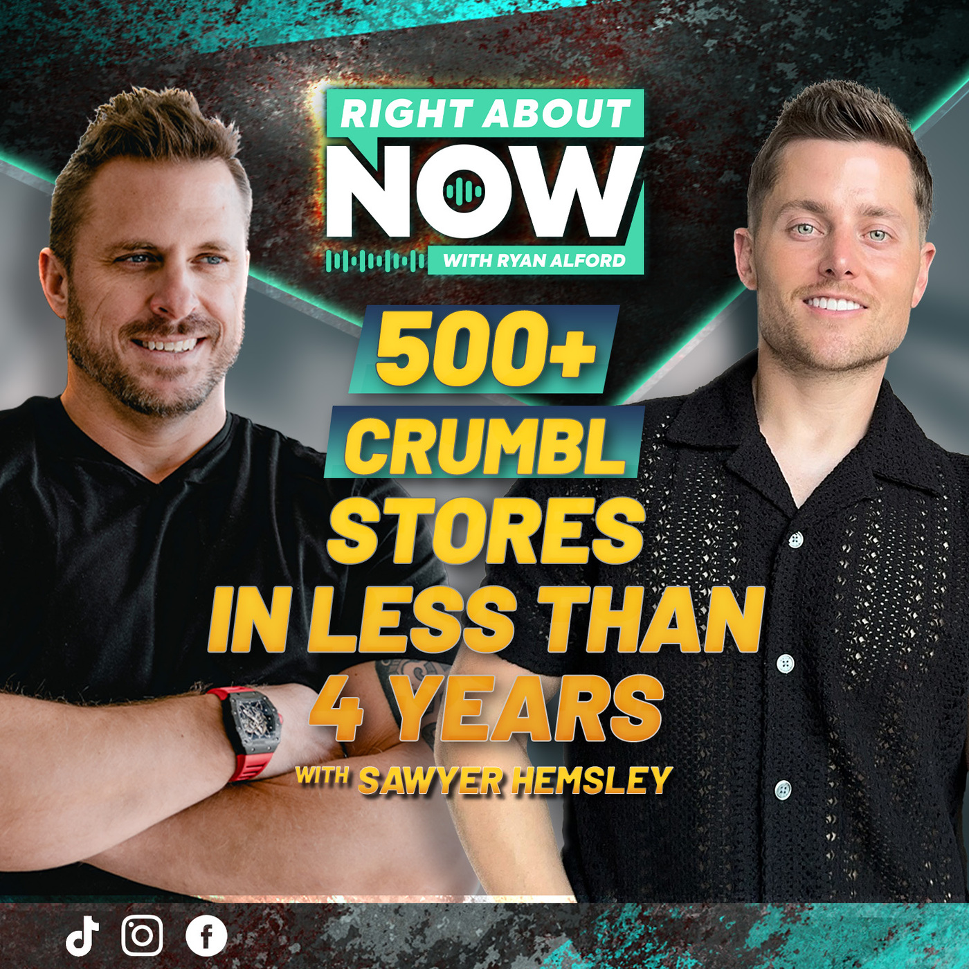 Sawyer Hemsley - Cookie Crumbl: Organic Micro Influencing Using Instagram and TikTok by The Radcast Network