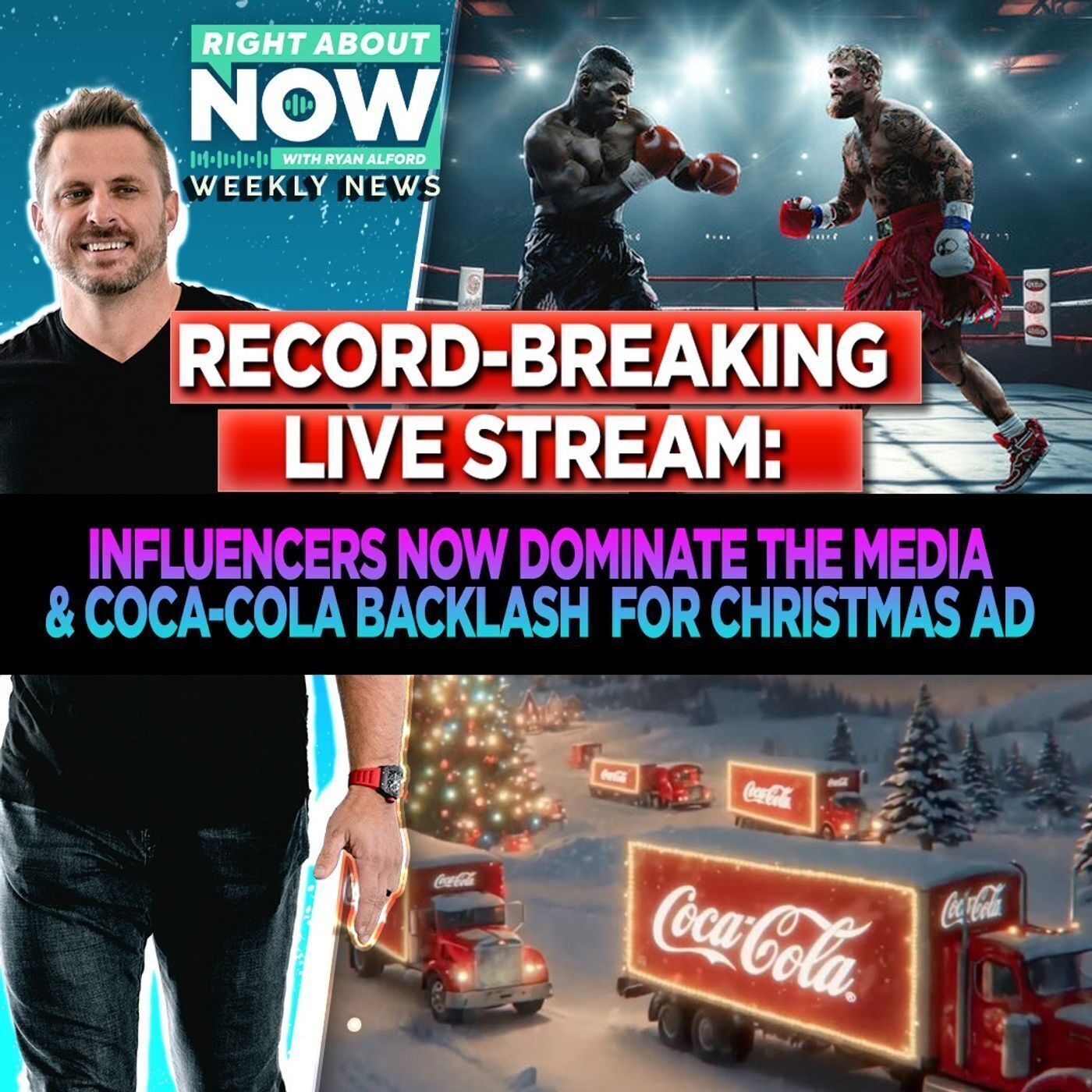 Record-Breaking Live Stream: Influencers Now Dominate The Media and Coca-Cola Backlash for  Christmas Ad