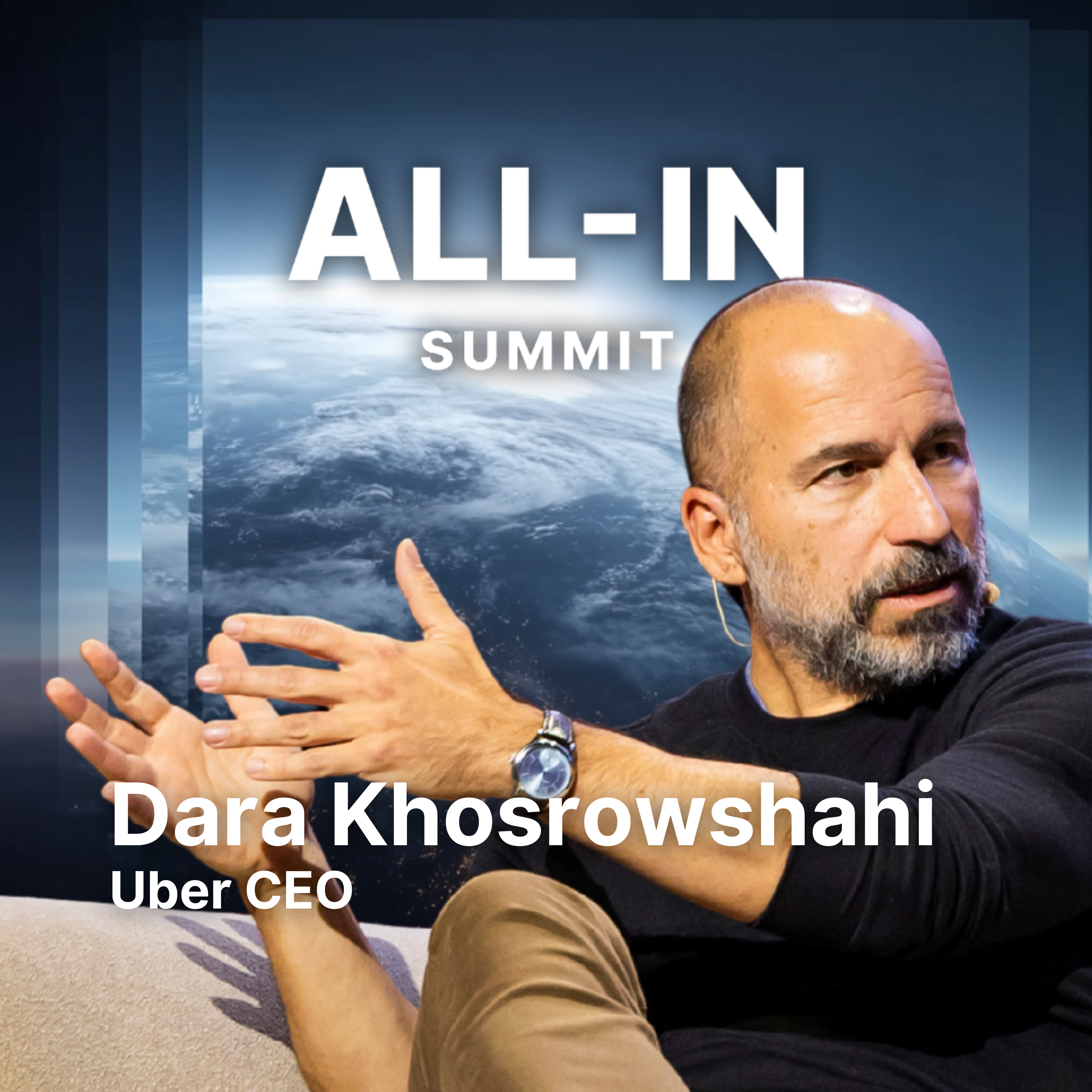 Uber CEO Dara Khosrowshahi on self-driving's future, changing business model, job displacement by All-In Podcast, LLC