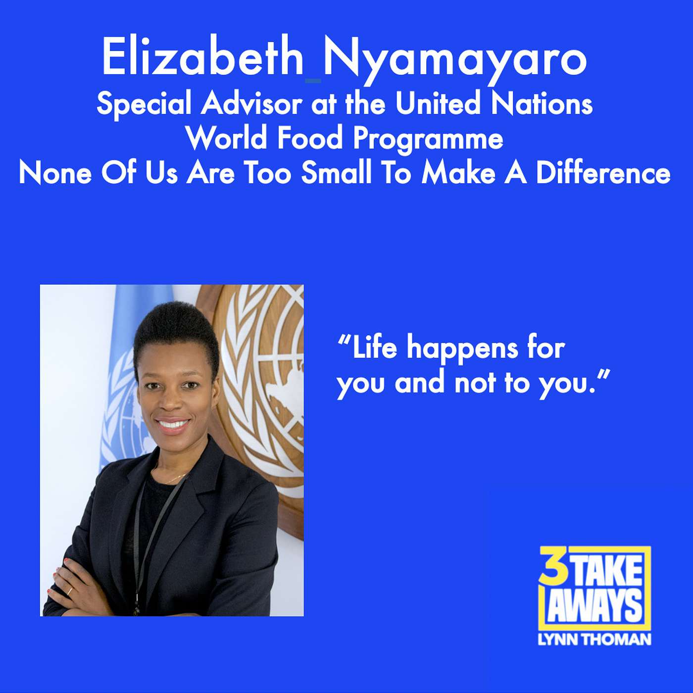 None Of Us Are Too Small To Make A Difference: Humanitarian & Author Of I Am A Girl From Africa Elizabeth Nyamayaro (#47)