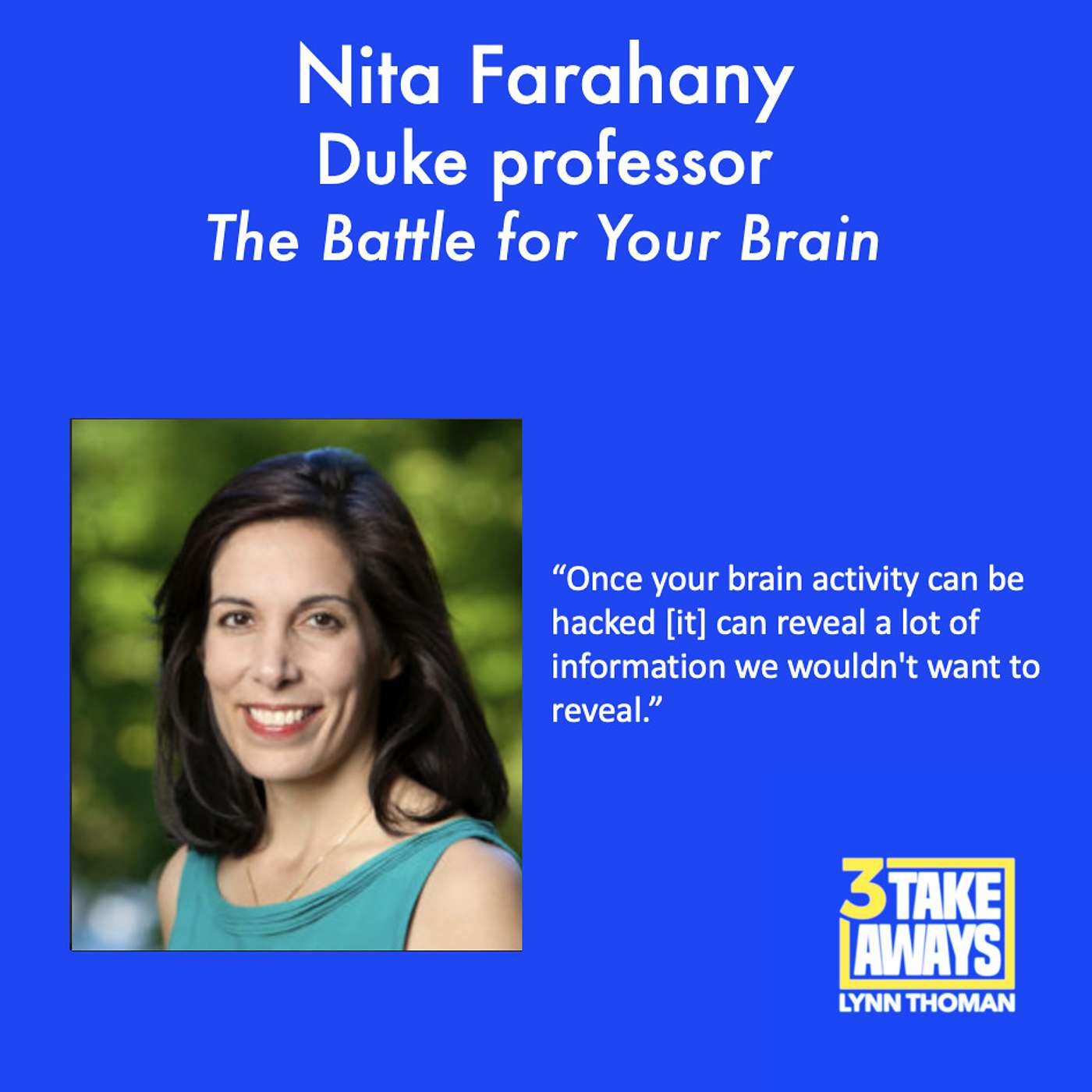 The Battle for Your Brain: The Emerging World of Neurotechnology, Brain Hacking and Thought Control (#190)