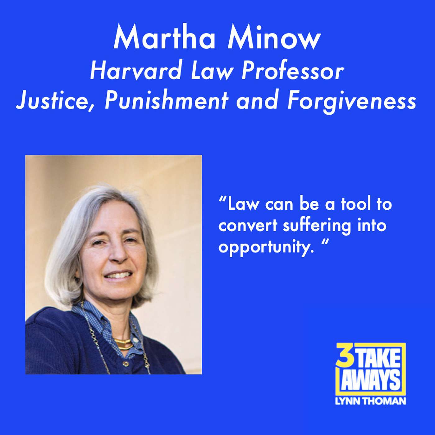 Justice, Punishment and Forgiveness: When Should Law Forgive? (#90)