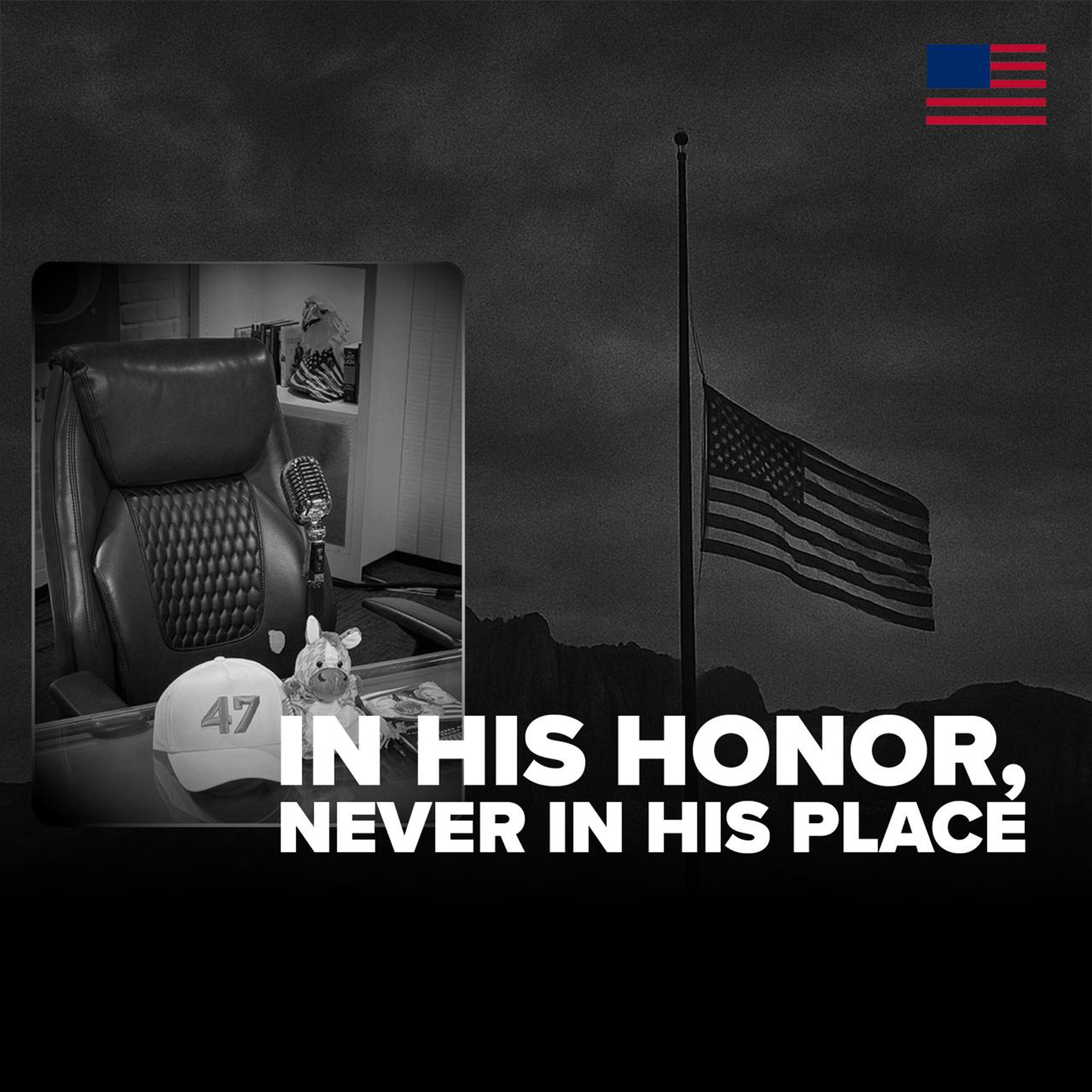 Charlie's Empty Chair — In His Honor, Never in His Place by Charlie Kirk