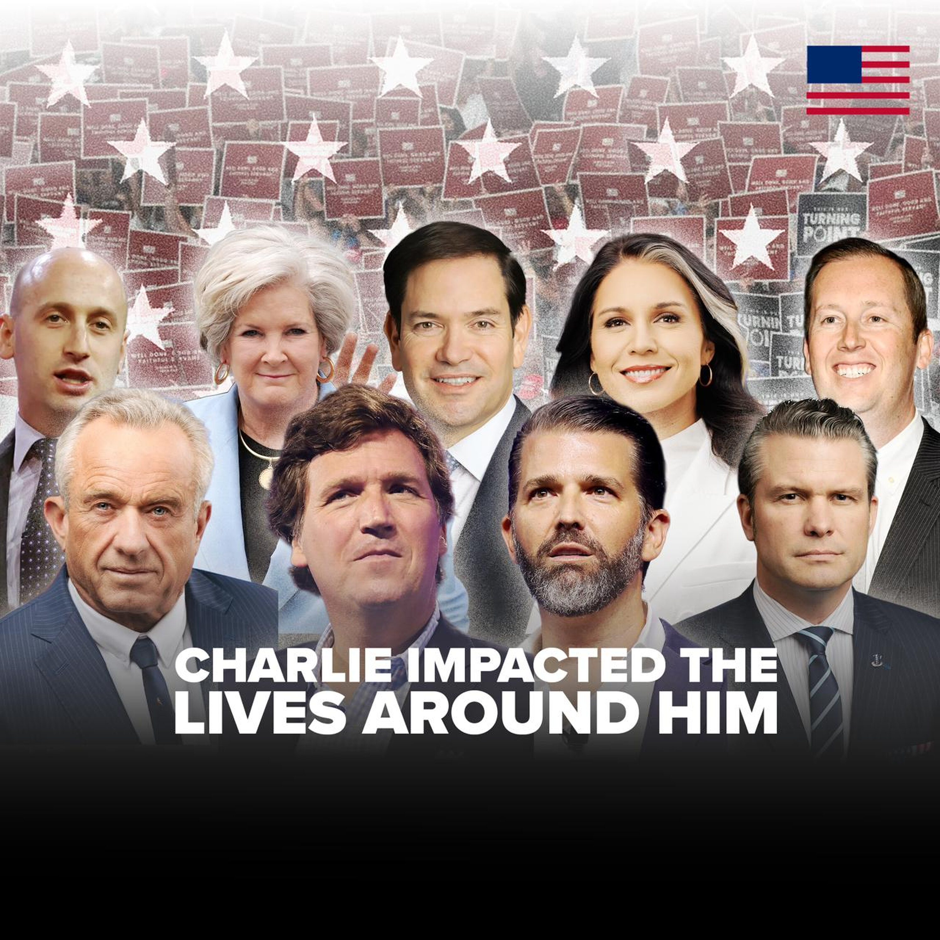 The Trump Administration Honors Charlie Kirk + Tucker Carlson and Donald Trump Jr. by Charlie Kirk